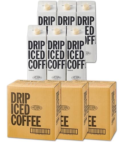 Amazon.co.jp: 山本珈琲 有機栽培珈琲 無糖 1000ml紙パック×6本入
